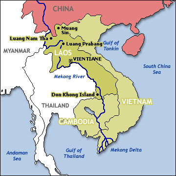 map of cambodia and laos. News Hmong Lao: Refugees