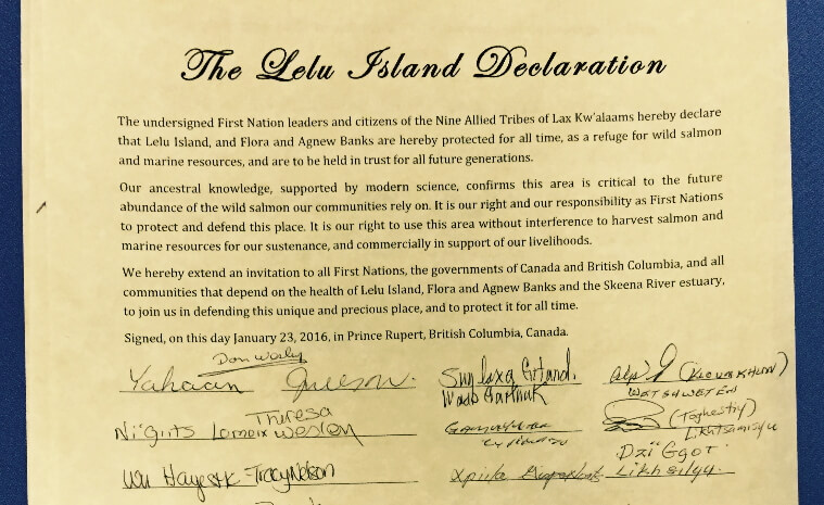 lelu island declaration