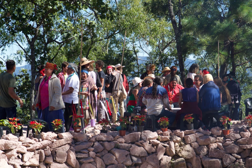Raices de la Tierra Kiva Ceremony in Jalisco Mexico